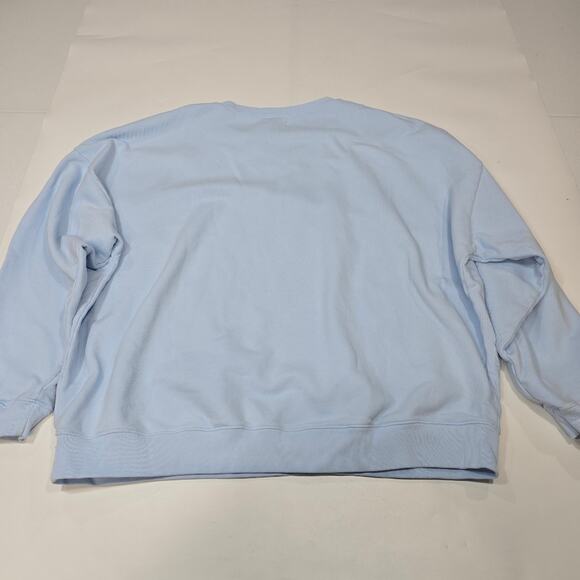 LPA Everything Is The Best Sweatshirt in Cloud Blue XL - Picture 13 of 14